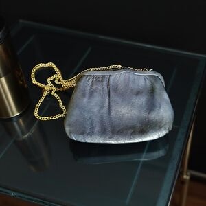 Vintage Clutch with Gold Chain